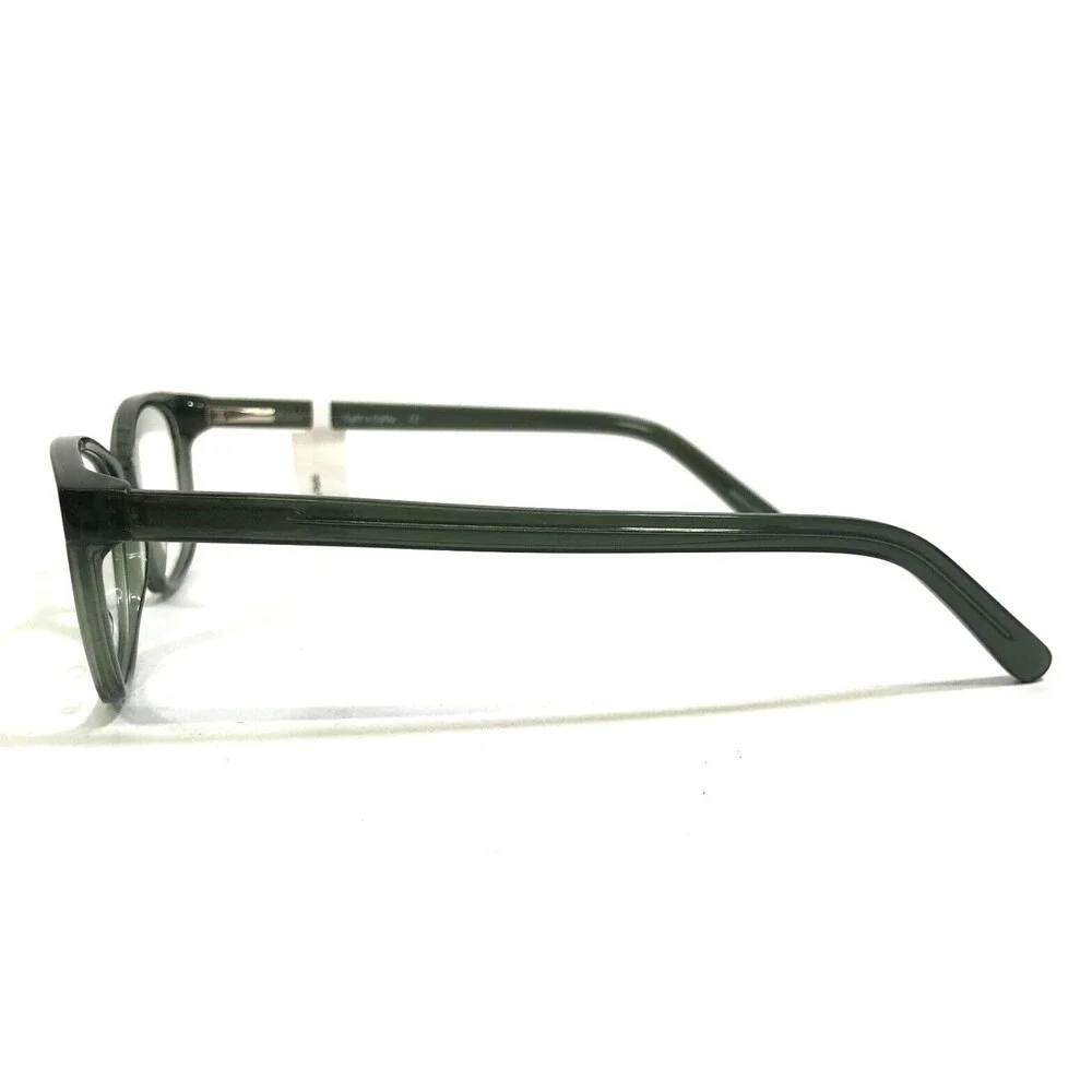 Eight to Eighty Eyeglasses Frames JOY Green Clear Cat Eye Full Rim 52-16-140